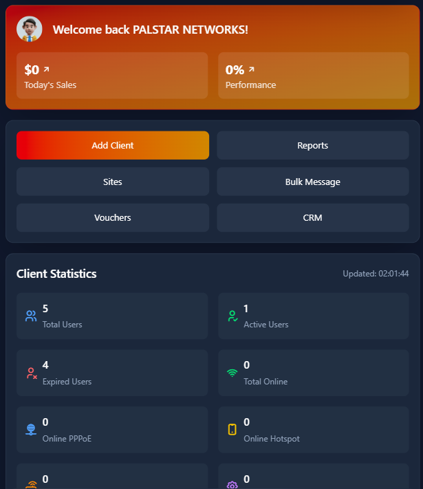Ekinpay billing dashboard